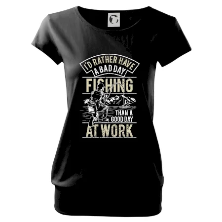 Fishing at work