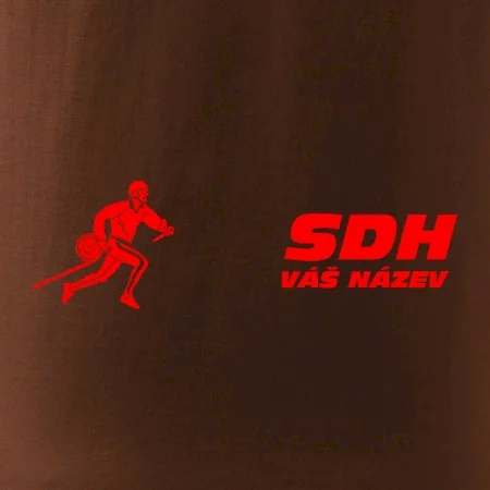 Hasičský sport SDH + váš název ČERVENÁ
