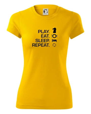 Eat sleep play - šachy