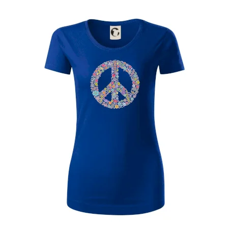 Peace symbol lístečky