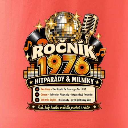 Ročník 1976 hitparády a milníky