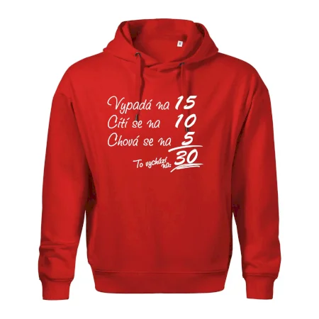 Vypadá, cítí se, chová se - 30 let