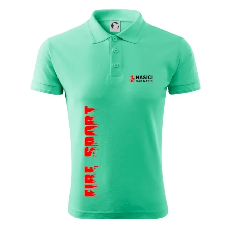 Hasiči (oheň,  Firesport, název sboru - vlastní nápis)