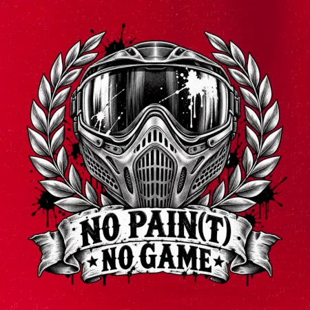 Motiv no paint no game s maskou