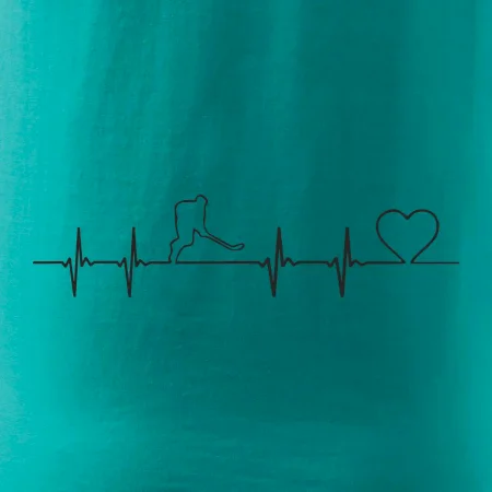 Hokejový hráč EKG