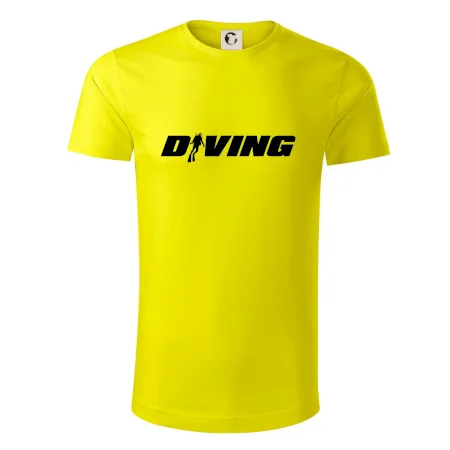 Diving nápis potápěč