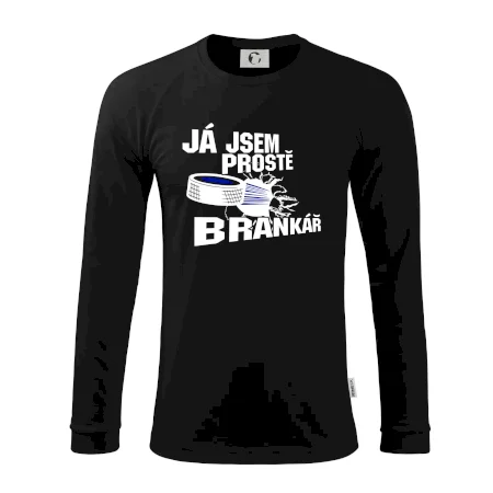 Ja jsem prostě brankář hokej