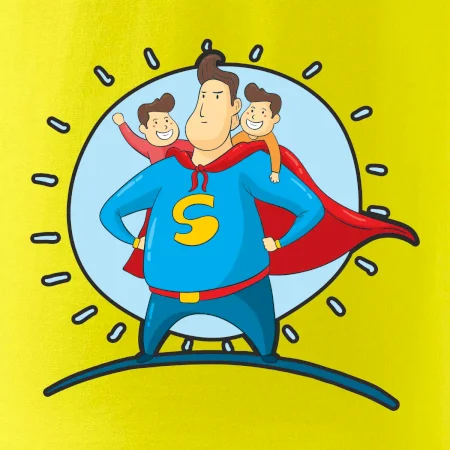 Táta superman - kluk a kluk