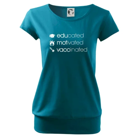 Educated motivated vaccinated