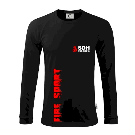 SDH nápis (oheň, firesport, název sboru - vlastní nápis)
