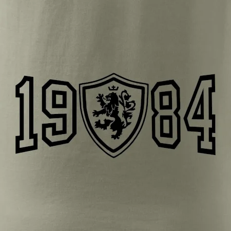 Narozeninový motiv - znak - 1984