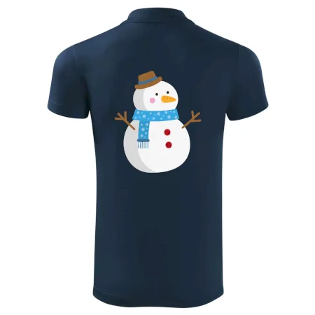 Sněhulák se šálou