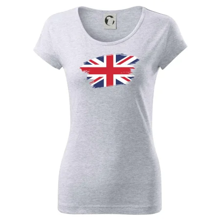 Britská vlajka roztrhaná