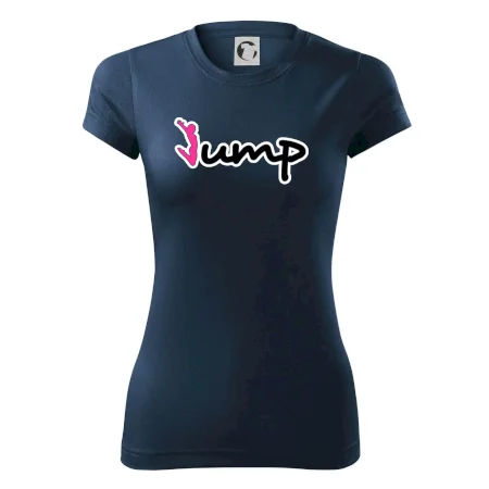 Jump - nápis a panáček
