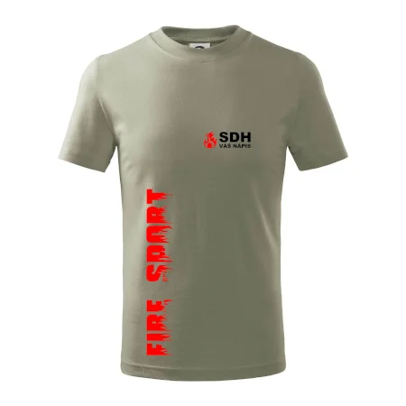 SDH nápis (oheň, firesport, název sboru - vlastní nápis)
