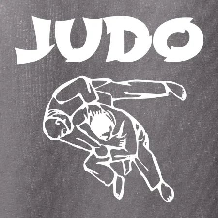 Judo nápis + postavy