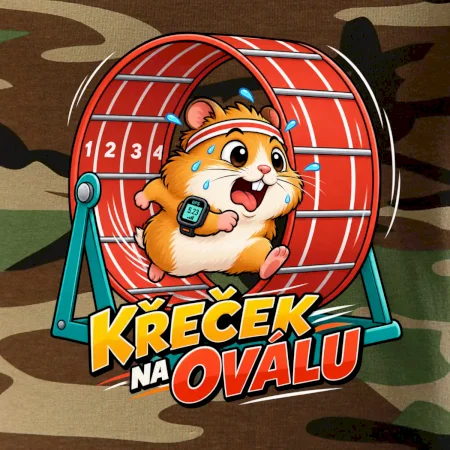 Běžecký křeček na oválu