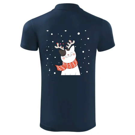 Kočka se sobími rohy