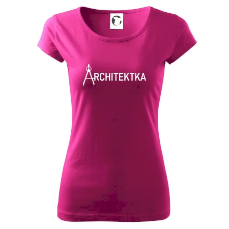 Architektka nápis