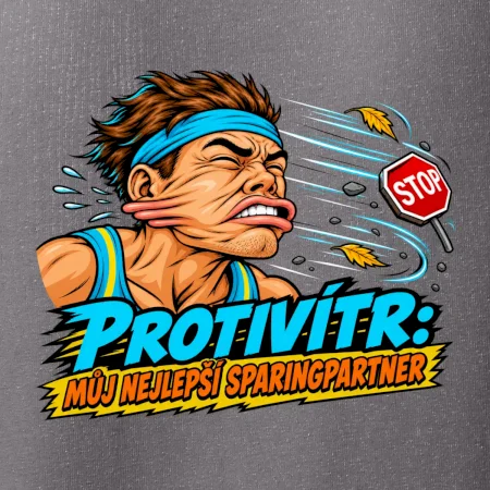 Běžecký protivítr můj sparingpartner