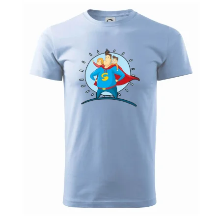 Táta superman - holka a kluk