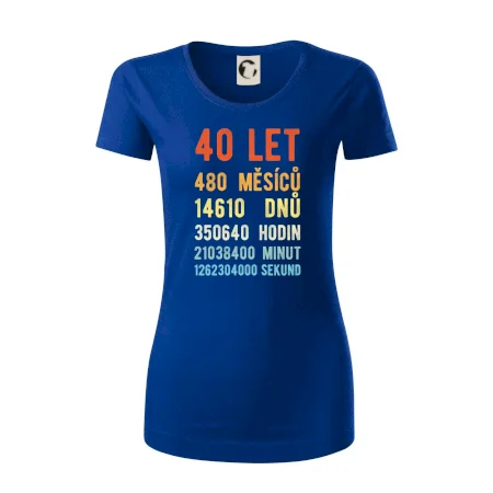 Narozeniny 40 přepočet času