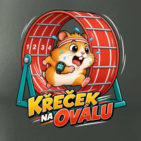 Běžecký křeček na oválu