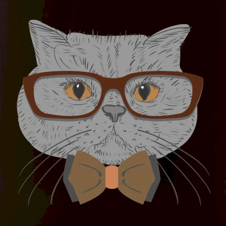 Hipster britská modrá