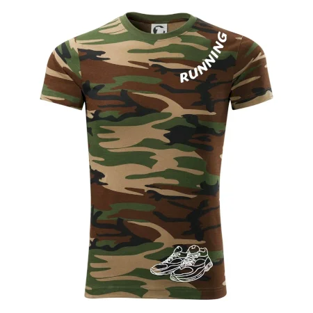 Running nápis šikmo