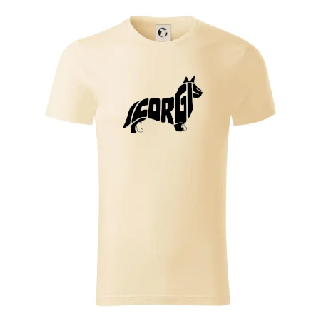 Corgi - nápis v těle