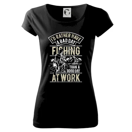 Fishing at work