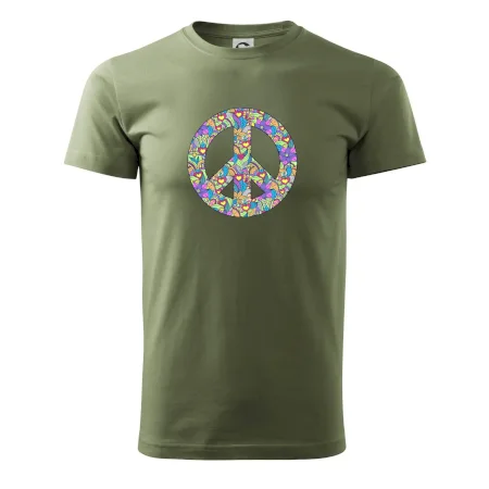 Peace symbol mandela