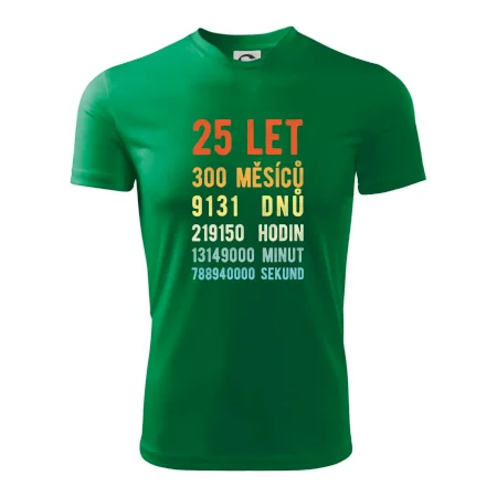 Narozeniny 25 přepočet času