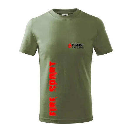 Hasiči (oheň,  Firesport, název sboru - vlastní nápis)