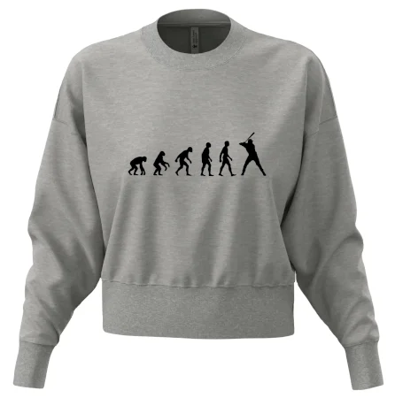 Evoluce baseball pálkař nápřah
