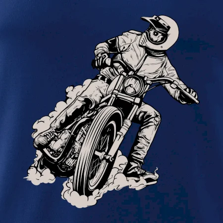 Motorkář bokem