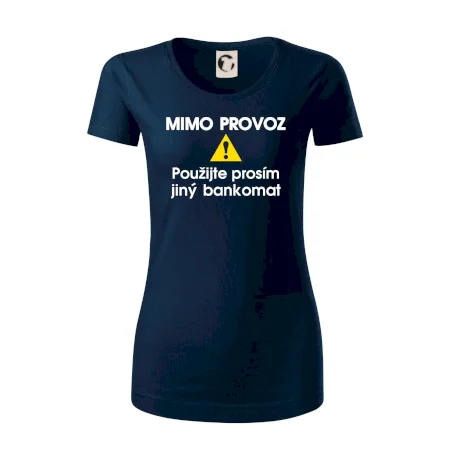 Mimo provoz - použijte jiný bankomat