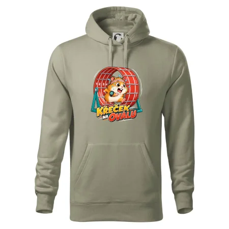 Běžecký křeček na oválu