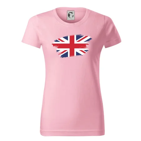 Britská vlajka roztrhaná