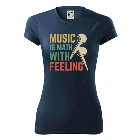 Music is math with feeling