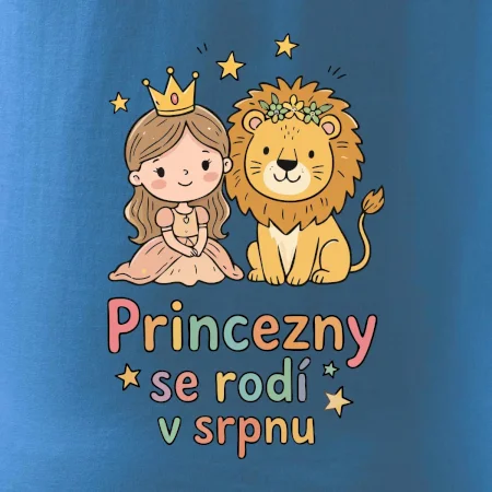 Dětský obrázek - princezny se rodí v srpnu