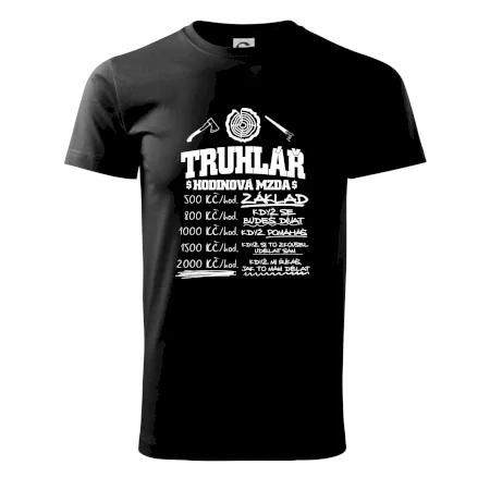 Hodinová mzda truhlář