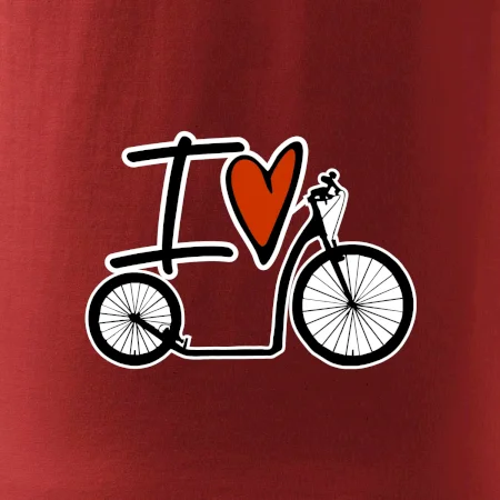 I love koloběžka velké a malé kolo