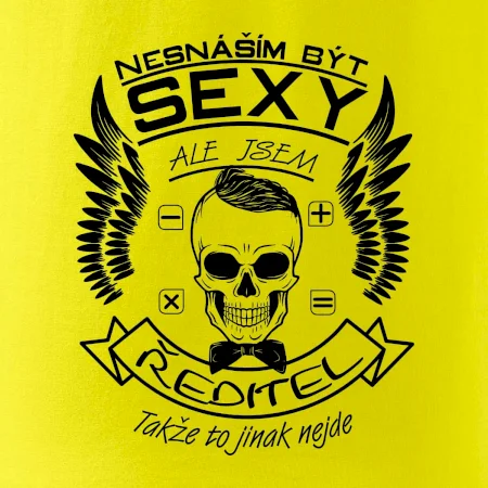 Nesnáším být sexy - ředitel