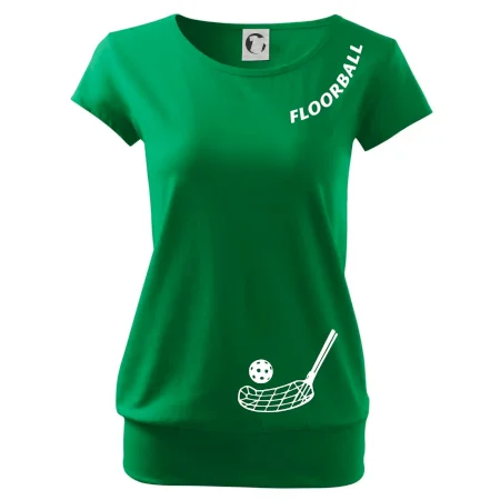 Floorball nápis šikmo