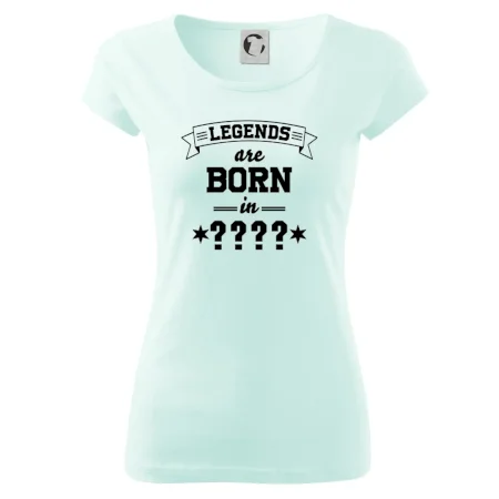 Legends are born in vlastní ročník