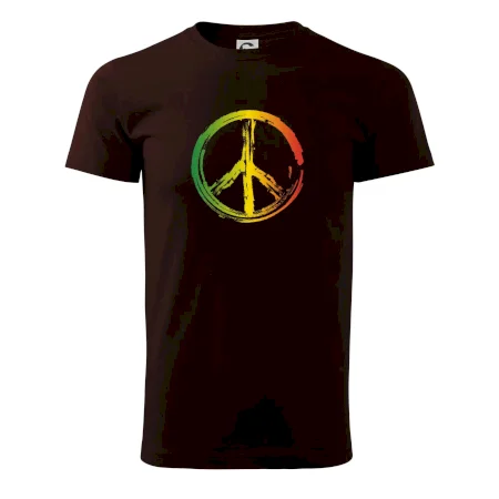 Peace symbol paint