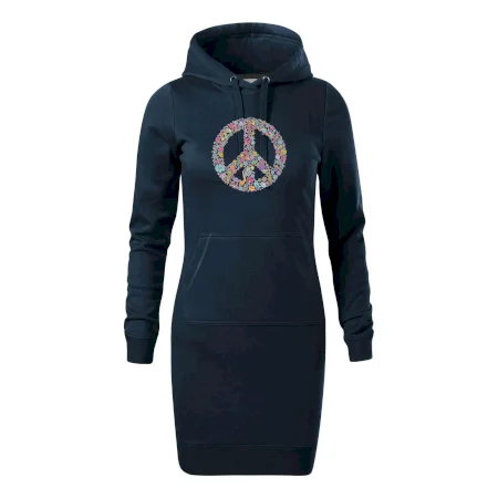Peace symbol lístečky