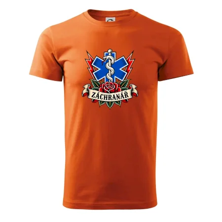 Záchranář - růže a hvězda