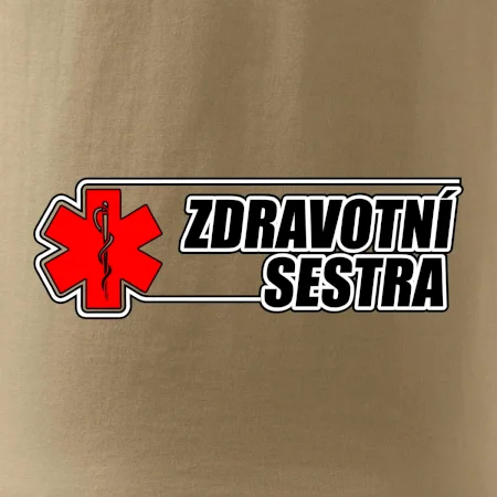 Zdravotní sestra - kříž